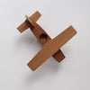 Blank Wooden Airplane and Pilot