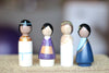 Ancient Cultures Wooden Dolls